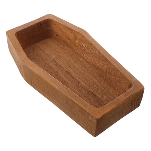 CIYODO Halloween Holzservierplatte Sargform Rustikales Leichtes Holztablett für Snacks Käse Obst und Gemüse Eleganter Party- und Teetisch Dekor Perfektes Buffet und Familienessen Tablett CIYODO Halloween Holzservierplatte Sargform Rustikales Leichtes Holztablett für Snacks Käse Obst und Gemüse Eleganter Party- und Teetisch Dekor Perfektes Buffet und Familienessen Tablett von CIYODO