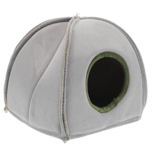 CIYODO Hamsterhaus Bett Versteck für Kleintiere Winddichtes Warmes Nest für Hamster Meerschweinchen Chinchillas Design Leicht zu Reinigen CIYODO Hamsterhaus Bett Versteck für Kleintiere Winddichtes Warmes Nest für Hamster Meerschweinchen Chinchillas Design Leicht zu Reinigen von CIYODO