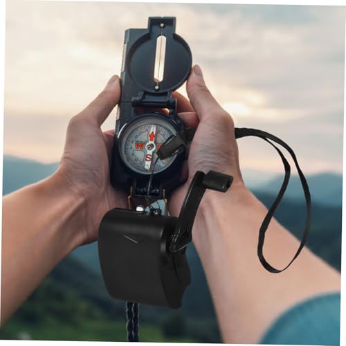 CIYODO Handkurbel Generator Power Bank USB Notstromversorgung Tragbar mit Roter LED Beleuchtung Ergonomisch für Outdoor Camping Smartphone Ladegerät von CIYODO