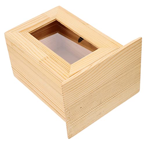 CIYODO Haustier Urne aus Holz für Katzen und Tiergedenkstätte mit Fotorahmen Erinnerungsbox für Haustierasche Natürliche Holzfarbe und Benutzerfreundlich CIYODO Haustier Urne aus Holz für Katzen und Tiergedenkstätte mit Fotorahmen Erinnerungsbox für Haustierasche Natürliche Holzfarbe und Benutzerfreundlich von CIYODO