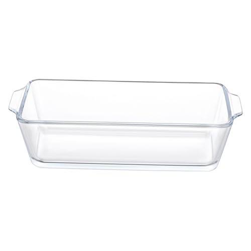 CIYODO Hitzebeständige Glas backform Klarer Ofenfester Auflauftopf Für Brot und Aufläufe Einfach zu Reinigen und Stilvolles Design für Haushalt und Küche CIYODO Hitzebeständige Glas backform Klarer Ofenfester Auflauftopf Für Brot und Aufläufe Einfach zu Reinigen und Stilvolles Design für Haushalt und Küche von CIYODO