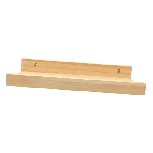 CIYODO Kleines Schwebendes Regal aus Holz 30X12X4,3cm Wandregal für Schlafzimmer Wohnzimmer Boho Stil Langlebig und Robust Wanddekor Rack CIYODO Kleines Schwebendes Regal aus Holz 30X12X4,3cm Wandregal für Schlafzimmer Wohnzimmer Boho Stil Langlebig und Robust Wanddekor Rack von CIYODO