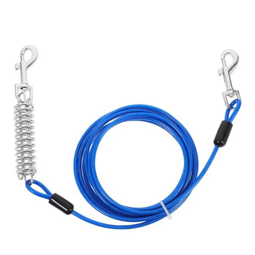 CIYODO Hundeleine mit Drehbarem Haken und Stoßdämpfendem Federmechanismus für Mittelgroße und Große Hunde Material Ergonomischer Griff für Camping und Garten CIYODO Hundeleine mit Drehbarem Haken und Stoßdämpfendem Federmechanismus für Mittelgroße und Große Hunde Material Ergonomischer Griff für Camping und Garten von CIYODO