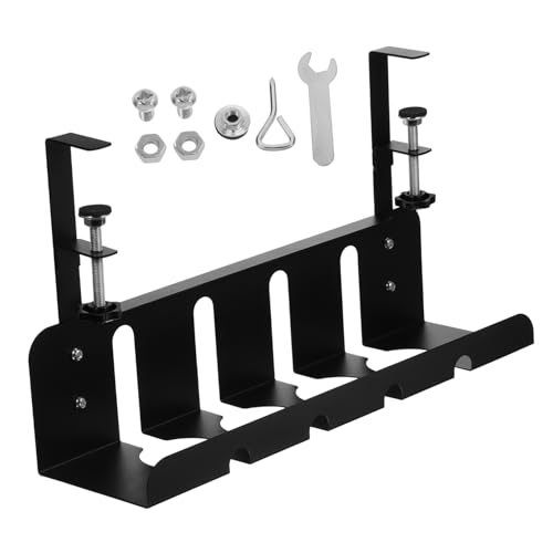 CIYODO Kabelmanagement Tisch Kabelhalter für Schreibtische Praktischer Kabelorganizer für Computer und Tablet Kabel Platzsparend und Robust Hält Ihren Arbeitsplatz Ordentlich von CIYODO