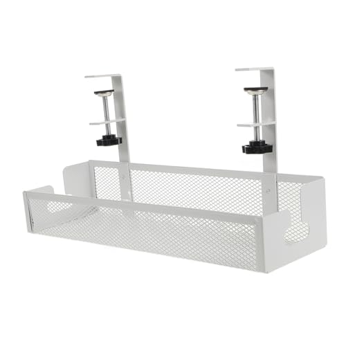 CIYODO Kabelmanagement Tray Tisch Verstellbarer Draht Organizer ohne Bohren für Schreibtisch und Zuhause Verhindert Kabelverwicklungen und Sorgt für Ordnung im Arbeitsbereich Weiß CIYODO Kabelmanagement Tray Tisch Verstellbarer Draht Organizer ohne Bohren für Schreibtisch und Zuhause Verhindert Kabelverwicklungen und Sorgt für Ordnung im Arbeitsbereich Weiß von CIYODO