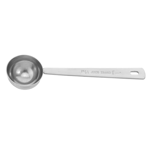 CIYODO Kaffeemesslöffel aus rostfreie Stahllöffel Zutaten Löffel Kochlöffel Kaffeebohnenschaufeln Schaufel kleine Teelöffel Backlöffel Rostfreier Stahl Silber CIYODO Kaffeemesslöffel aus rostfreie Stahllöffel Zutaten Löffel Kochlöffel Kaffeebohnenschaufeln Schaufel kleine Teelöffel Backlöffel Rostfreier Stahl Silber von CIYODO
