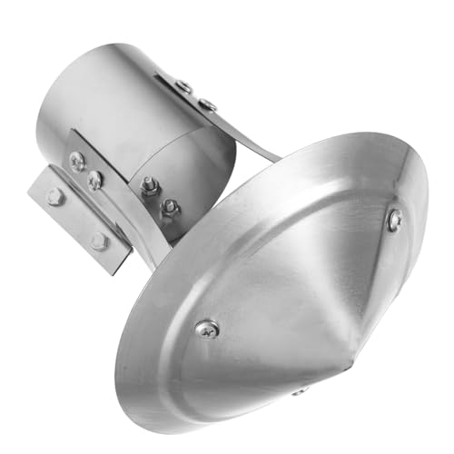 CIYODO Kaminabdeckung Regenfeste Schornsteinhaube für Ofenrohre Einfache Installation ohne Werkzeug Robuste Konstruktion Stilvolles Design zur Verschönerung von CIYODO