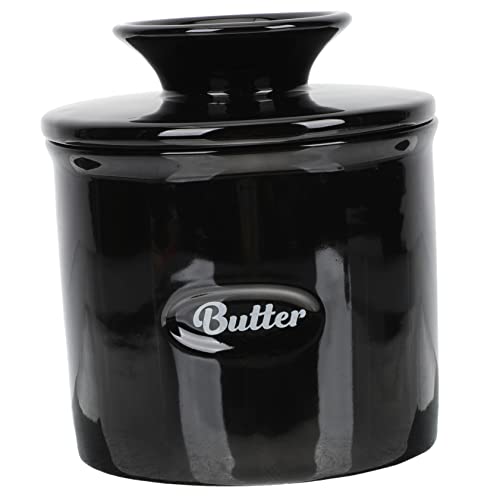 CIYODO Keramik Butterdose mit Deckel Große Butterdose für Butter und Käse Luftdichter Butterbehälter Hochwertiger Butter Keeper Stilvolle für Küchenaufbewahrung von CIYODO