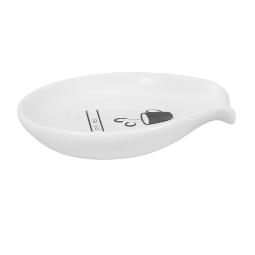 CIYODO Keramik Löffelablage Küchenutensilienhalter Hitzebeständig Pflegeleicht für Küchenarbeitsplatte Kaffeebar Tisch Geeignet Premium Keramik Löffelrest zur Sauberen und Organisierten CIYODO Keramik Löffelablage Küchenutensilienhalter Hitzebeständig Pflegeleicht für Küchenarbeitsplatte Kaffeebar Tisch Geeignet Premium Keramik Löffelrest zur Sauberen und Organisierten von CIYODO