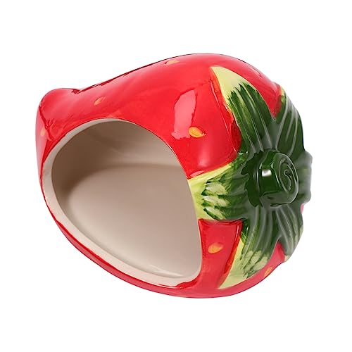 CIYODO Keramische Ornamente Kleine Tierbettwäsche Nagetierbett Haustier Bettwäsche Haustiernest Aus Filz Haustierbett Einstreu Für Hamster Tierstreu Haustier Hamsterbett Keramik Rot CIYODO Keramische Ornamente Kleine Tierbettwäsche Nagetierbett Haustier Bettwäsche Haustiernest Aus Filz Haustierbett Einstreu Für Hamster Tierstreu Haustier Hamsterbett Keramik Rot von CIYODO