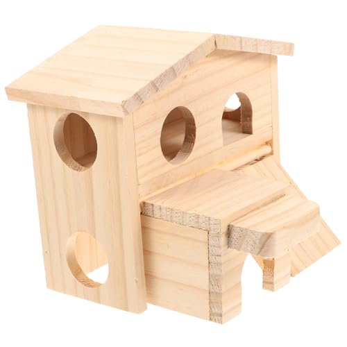 CIYODO Kleine Haustierhütte Bett Drinnen Hamsterhäuser Und Verstecke Spielhäuser Für Haustiere Nest Leisten Plattform Hamsterkäfig Chinchilla House Schloss Verstecken Hamsterhaus Hölzern CIYODO Kleine Haustierhütte Bett Drinnen Hamsterhäuser Und Verstecke Spielhäuser Für Haustiere Nest Leisten Plattform Hamsterkäfig Chinchilla House Schloss Verstecken Hamsterhaus Hölzern von CIYODO