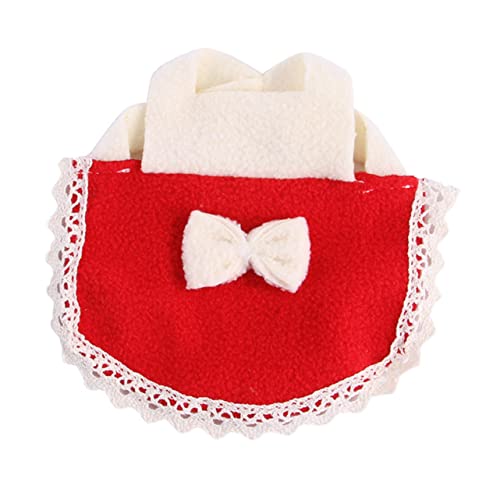 CIYODO Kleines Haustier Outfit mit Schleife Handgefertigte Hamsterkleidung Leichtes Komfortables Kostüm für Hamster Kaninchen Meerschweinchen Kleine Tierbekleidung CIYODO Kleines Haustier Outfit mit Schleife Handgefertigte Hamsterkleidung Leichtes Komfortables Kostüm für Hamster Kaninchen Meerschweinchen Kleine Tierbekleidung von CIYODO