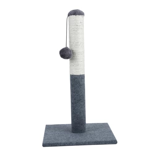 CIYODO Kratzbrett aus Langlebigem Sisal mit Kreativem Design Robustes Katzenkratzbrett Krallenschärfen Platzsparendes Kratzspielzeug für Katzen und Kätzchen Graues Katzen Kratzer Zubehör von CIYODO