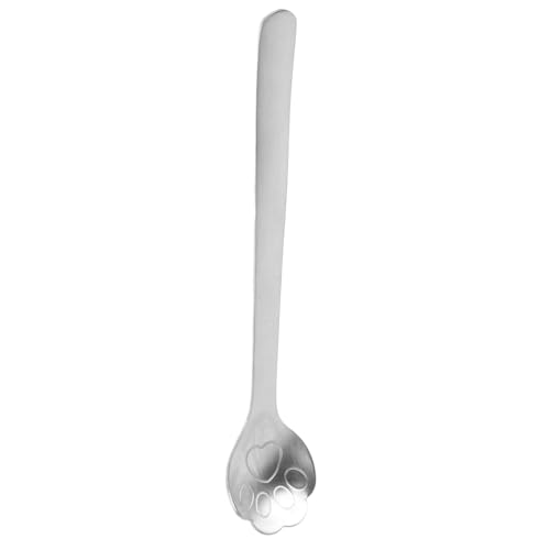 CIYODO Kreativer Löffel mit Langem Griff Niedlicher Kaffeelöffel für Dessert Eiscreme und Tee Einfach zu Reinigen Verspieltes Design für Zuhause CIYODO Kreativer Löffel mit Langem Griff Niedlicher Kaffeelöffel für Dessert Eiscreme und Tee Einfach zu Reinigen Verspieltes Design für Zuhause von CIYODO