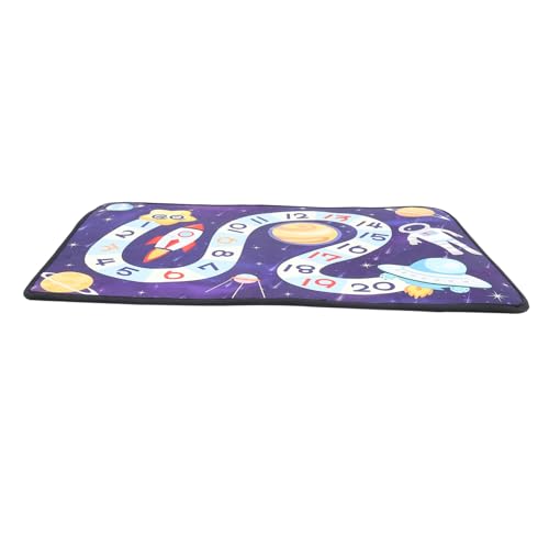 CIYODO Kreativer Spielteppich für Karton Design rutschfest Waschbar Fördert Frühe Bildung Interaktion für Babyzimmer Spielzimmer von CIYODO