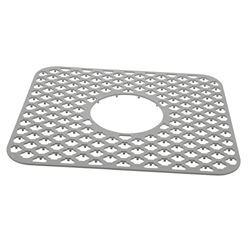 CIYODO Küchen-waschtisch Silikonmatte Mit Anti-rutsch-funktion Geräuschdämpfendes Design Für Spülbecken Und Arbeitsflächen Graue Matten Mit Mittlerem Für Vielseitige Nutzung von CIYODO