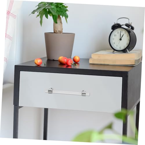 CIYODO Küchenschrankgriff aus Transparentem mit Silberner Oberfläche Robuste Langlebige Möbelgriffe für Schränke Kommoden Elegantes Vielseitiges Design von CIYODO