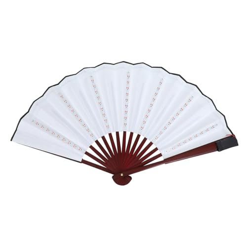 CIYODO LED Leuchtender Falt Handventilator Blau Stabiler Glowing Fan für Party Festival Bühnenperformance Tanzrequisit Kühlender Tragbarer Fächer für Rave Hochzeit und Alltag von CIYODO