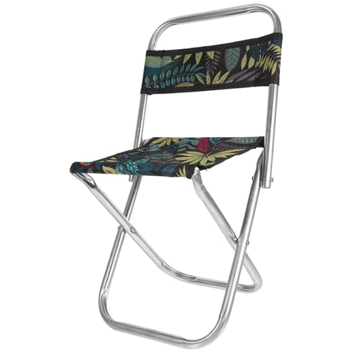 CIYODO Faltbarer Campingstuhl Tragbarer Klapphocker Für Outdoor Aktivitäten Ergonomisch 90 Kg Tragkraft Leicht Und Kompakt Zum Angeln Und Grillen von CIYODO