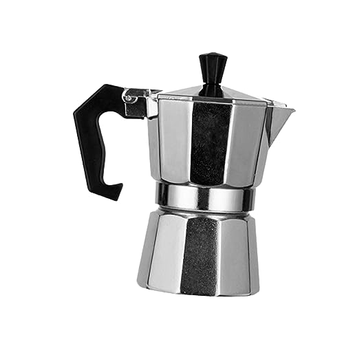 CIYODO Manuelle Aluminium Kaffeekanne Handlicher Kaffeekessel für Zuhause Silber Stilvoller Aufgussbehälter für Kaffee Tee und CIYODO Manuelle Aluminium Kaffeekanne Handlicher Kaffeekessel für Zuhause Silber Stilvoller Aufgussbehälter für Kaffee Tee und von CIYODO