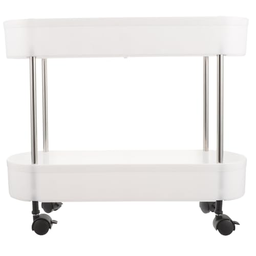 CIYODO Mehrstöckiger Utility Cart mit Lenkrollen Mobiler Aufbewahrungswagen für Küche und Bad Platzsparendes fahrbares Regal Stabiler Organizer für Büro und Schönheitsstudio CIYODO Mehrstöckiger Utility Cart mit Lenkrollen Mobiler Aufbewahrungswagen für Küche und Bad Platzsparendes fahrbares Regal Stabiler Organizer für Büro und Schönheitsstudio von CIYODO