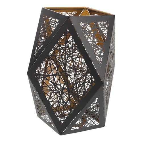 CIYODO Metal Lampshade aus Langlebigem Metall Lasergraviertes Hohldesign für Weiche Lichtstreuung Vielseitig Einsetzbar für Tisch- Hängeleuchten- Wand Stehlampen Moderne von CIYODO