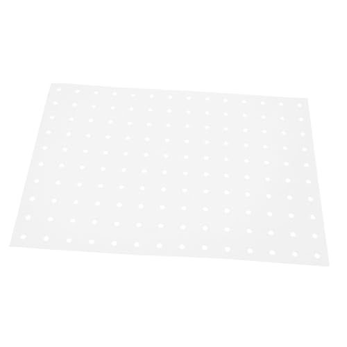 CIYODO Metall Pegboard Panel Wandmontage Werkzeug Organizer Lochwand Garage Werkstatt Aufbewahrungssystem Robust und Platzsparend Weiß von CIYODO