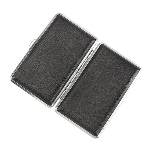 CIYODO Metall Zigarettenbox mit Schnappverschluss Tragbare Aufbewahrungsbox für Zigaretten Stoßfest und Feuchtigkeitsbeständig Herren Flip case für Zigaretten Robust und Kompakt von CIYODO