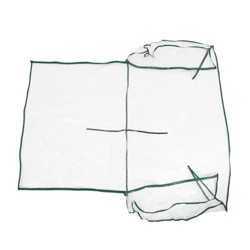 CIYODO Kleines Gewächshaus für Draußen Transparente PVC Abdeckung Wetterbeständig Einfache für Pflanzenzucht CIYODO Kleines Gewächshaus für Draußen Transparente PVC Abdeckung Wetterbeständig Einfache für Pflanzenzucht von CIYODO