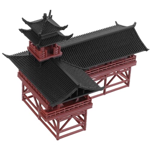 CIYODO Miniatur Chinesischer Pavillon Detaillierte Mikrolandschaftsdekoration für Aquarium und Garten Traditionelles Design Robustes Ornament für Fischbecken und Innenräume CIYODO Miniatur Chinesischer Pavillon Detaillierte Mikrolandschaftsdekoration für Aquarium und Garten Traditionelles Design Robustes Ornament für Fischbecken und Innenräume von CIYODO
