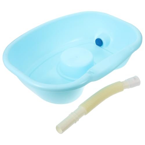 CIYODO Mobiles Haarwaschbecken für Bettlägerige mit Ergonomischer Nackenstütze Tragbares Haarwaschbecken für Senioren Schwangere und Bequemes Waschen im Bett Pumpe Leicht zu Reinigen CIYODO Mobiles Haarwaschbecken für Bettlägerige mit Ergonomischer Nackenstütze Tragbares Haarwaschbecken für Senioren Schwangere und Bequemes Waschen im Bett Pumpe Leicht zu Reinigen von CIYODO