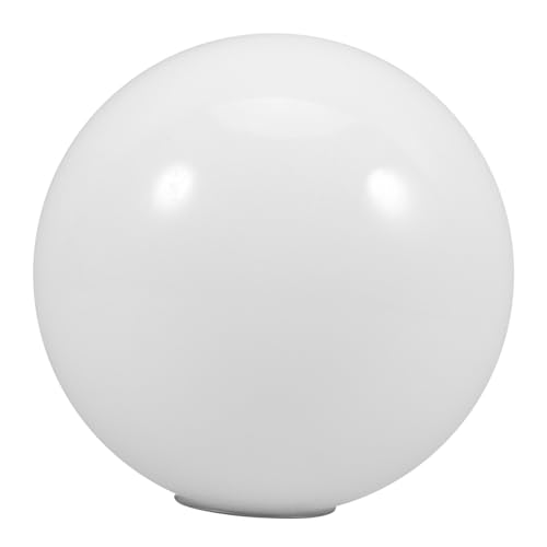 CIYODO Moderner Runder Glas Lampenschirm Ersatzglas Lampenschirm Kugel Lampenabdeckung für Tischlampe Pendelleuchte Deckenleuchte Weiß Milchglas von CIYODO