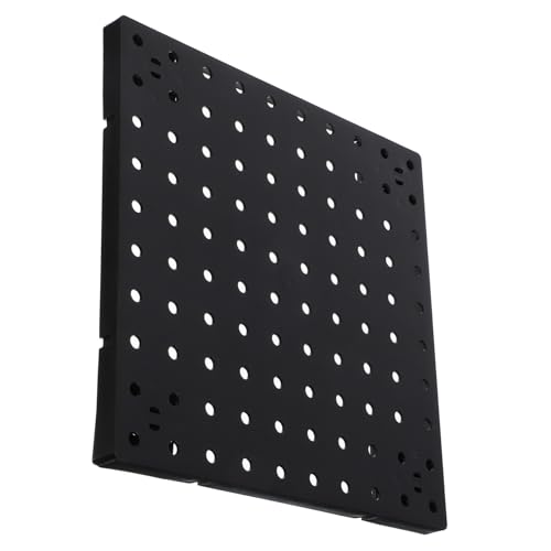 CIYODO Multifunktionales Lochwand organizer aus Stabilem Material Wandmontiertes Pegboard panel für Garage Küche Wohnzimmer Bad und Arbeitszimmer Praktisches Stecktafel wandregal von CIYODO