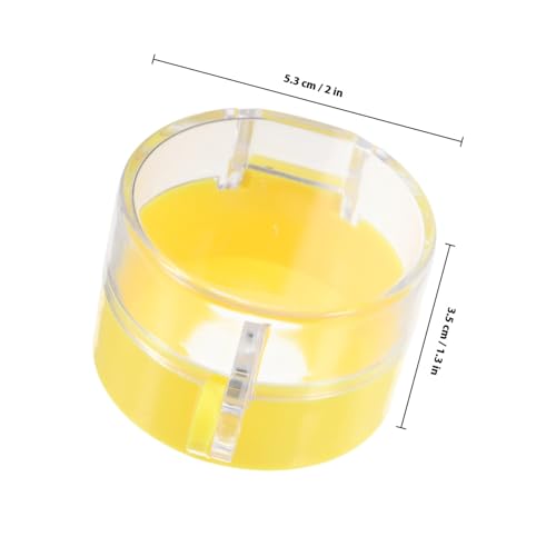 CIYODO Not aus Schalter Schutzabdeckung Gelb Øxmm Push Button Schutzhaube für Industrie Schalter Robuste Drucktastenschutz Abdeckung zur Unfallverhütung Einfache Montage Einsetzbar von CIYODO