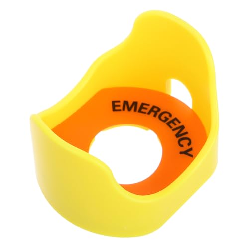 CIYODO Not aus Schutzabdeckung Stopptaster Schutzhaube aus Robustem Material Einfache Montage Einsetzbar für Industrieanlagen Maschinen und Automationssysteme Verhindert Unbeabsichtigtes CIYODO Not aus Schutzabdeckung Stopptaster Schutzhaube aus Robustem Material Einfache Montage Einsetzbar für Industrieanlagen Maschinen und Automationssysteme Verhindert Unbeabsichtigtes von CIYODO