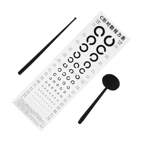 CIYODO PVC Wasserdichte Sehtafel mit Okkluder und Teleskopstange Präzise Augenuntersuchung für Zuhause Schule oder Kleine Kliniken CIYODO PVC Wasserdichte Sehtafel mit Okkluder und Teleskopstange Präzise Augenuntersuchung für Zuhause Schule oder Kleine Kliniken von CIYODO