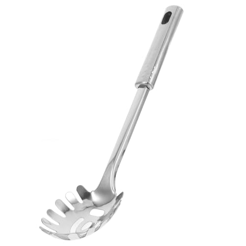 CIYODO Pasta Löffel Hitzebeständiger Spaghettilöffel mit Ergonomischem Griff zum Servieren von Nudeln Dumplings und Vielseitiges Küchengerät für Haushalt von CIYODO