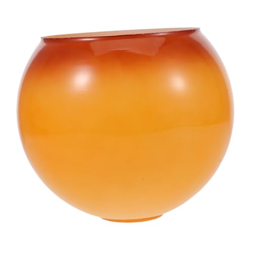 CIYODO Pendelleuchten Ersatzschirm Für Schreibtischlampen Kugel Glasschirm Ersatzschirm Für Tischlampen Kleiner Glaslampenschirm Retro Glaslampen Pendelleuchte Kleiner Lampenschirm von CIYODO