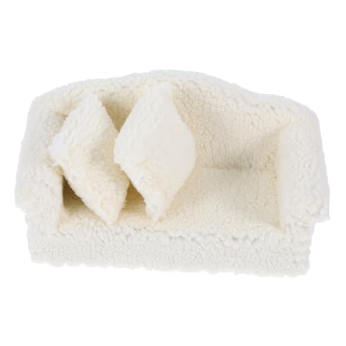 CIYODO Plüsch Möbel mit Abnehmbaren Kissen für DIY Miniaturprojekte Kompakte Couch für Dollhouse Wohnzimmer und Kreative Szenen CIYODO Plüsch Möbel mit Abnehmbaren Kissen für DIY Miniaturprojekte Kompakte Couch für Dollhouse Wohnzimmer und Kreative Szenen von CIYODO