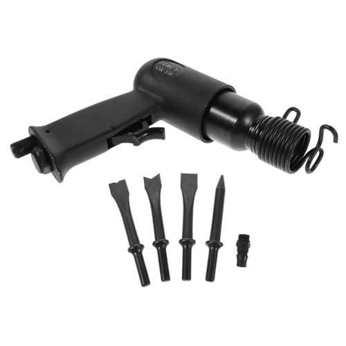 CIYODO Pneumatischer Air Hammer Luftmeißel mit Ersatzmeißeln Federn Adapter Leistungsstarkes Werkzeug für Fahrzeugreparatur Bremsbelag Wartung Rostentfernung und Metallbearbeitung CIYODO Pneumatischer Air Hammer Luftmeißel mit Ersatzmeißeln Federn Adapter Leistungsstarkes Werkzeug für Fahrzeugreparatur Bremsbelag Wartung Rostentfernung und Metallbearbeitung von CIYODO
