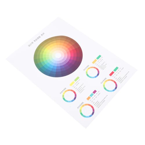 CIYODO Poster Farbkreisdiagramm für Schüler Farbtonerkennung Komplementärfarben Farbschema Lernposter für Maler Designer und Kunstinteressierte CIYODO Poster Farbkreisdiagramm für Schüler Farbtonerkennung Komplementärfarben Farbschema Lernposter für Maler Designer und Kunstinteressierte von CIYODO