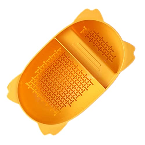 CIYODO Praktischer Spülbecken Abflusskorb Sattelform Stabiler Kreatives Design Vielseitiger Küchen Organizer für Gemüse Obst Küchenabfälle Einfache Gelb CIYODO Praktischer Spülbecken Abflusskorb Sattelform Stabiler Kreatives Design Vielseitiger Küchen Organizer für Gemüse Obst Küchenabfälle Einfache Gelb von CIYODO