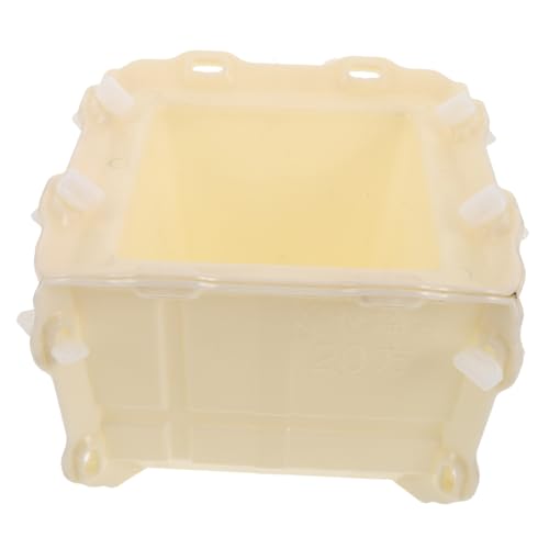 CIYODO Quadratisches Betonblumentopf-mould aus Dickem Kunststoff Wiederverwendbar Präzise Maße für Einfache Diy-gestaltung von Blumentöpfen Stifthalter und Aufbewahrungsbox Nachhaltig und von CIYODO