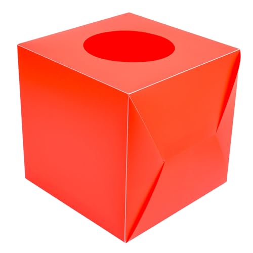 CIYODO Rote Kunststoff losbox mit Schlitz Robuste Wahlurne und Spendenbox für Partys Firmenveranstaltungen und Abstimmungen Vielseitig Einsetzbar für Lose Stimmzettel und Spenden CIYODO Rote Kunststoff losbox mit Schlitz Robuste Wahlurne und Spendenbox für Partys Firmenveranstaltungen und Abstimmungen Vielseitig Einsetzbar für Lose Stimmzettel und Spenden von CIYODO