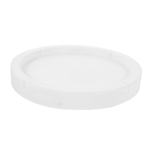 CIYODO Runder Blumentopf Untersetzer Dickem Zementähnlichem Material Wasserspeicher für Pflanzen Dekorativer Humidity Tray für Innenräume Weiß für Topfpflanzen CIYODO Runder Blumentopf Untersetzer Dickem Zementähnlichem Material Wasserspeicher für Pflanzen Dekorativer Humidity Tray für Innenräume Weiß für Topfpflanzen von CIYODO
