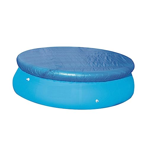 CIYODO Rundpoolabdeckung Staubdicht Und Regenfest Für Aufblasbare Und Rahmenpools Langlebiges Material Blau Einfach Zu Verwenden Lagern CIYODO Rundpoolabdeckung Staubdicht Und Regenfest Für Aufblasbare Und Rahmenpools Langlebiges Material Blau Einfach Zu Verwenden Lagern von CIYODO
