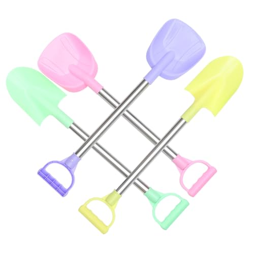 CIYODO Schneeschaufel aus Edelstahl Leichter Outdoor Sand und Schneeschieber Praktisches Winterspielzeug für Mädchen Fördert Koordination und Vielseitig für Strand Garten von CIYODO