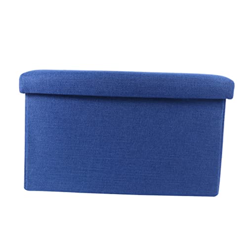 CIYODO Schuhwechsel Stuhlspeicherbox Storage Boxes aufbwahrungs-Box kucheltier aufbewarboxen aubewahrbox stauboxen Toy verstauungsboxen Kleider Sitzhocker fußhocker Aufbewahrungssitz Blue von CIYODO