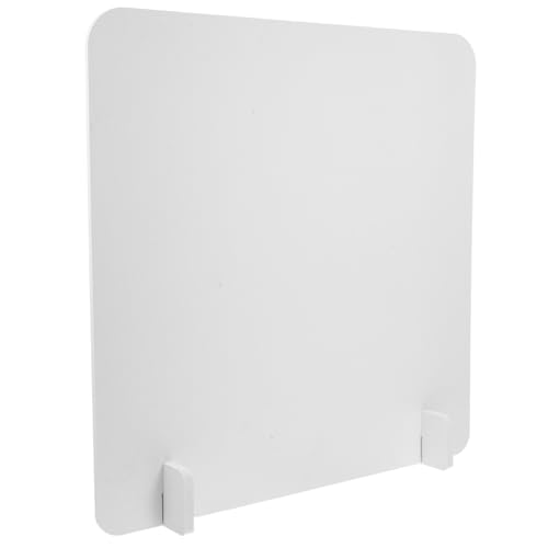 CIYODO Spritzschutz Trennwand PVC Schutzbrett Spritzschutzplatte für Schreibtisch Büroraumteiler Innenbereich Klappbar Robust und Installieren von CIYODO