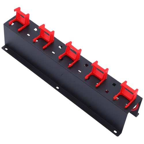 CIYODO Sprühflaschenhalter Wandmontage aus Robustem Eisen mit Haken Vielseitiger Sprayflaschenhalter für Garage Werkstatt Autopflege Platzsparender Wandhalter Sprayflaschen Organizer von CIYODO